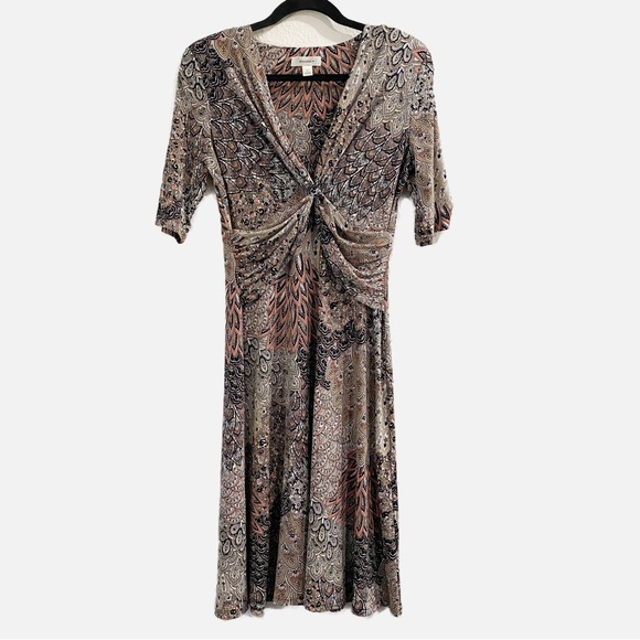 Dress Barn Dresses & Skirts - Dress barn midi silk dress, Size 8